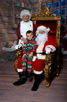 Landon and Sheldon Santa